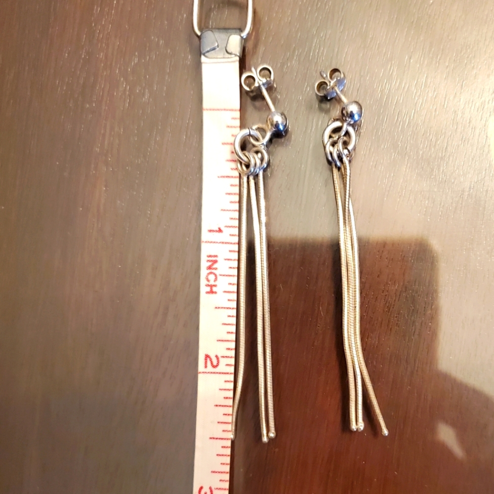 Sterling silver earrings